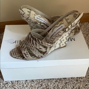 Manolo Blahnik wedges